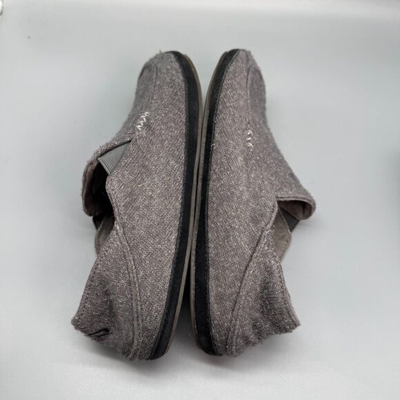 Olukai Moloa Hulu Men\'s 9 Gray Wool Lightweight Slip-On Low Top Comfort Slippers main image 6